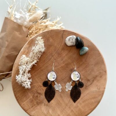 Boucles D'oreilles Ananas