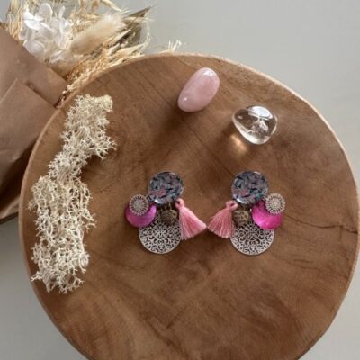 Boucles D'oreilles Feuilles
