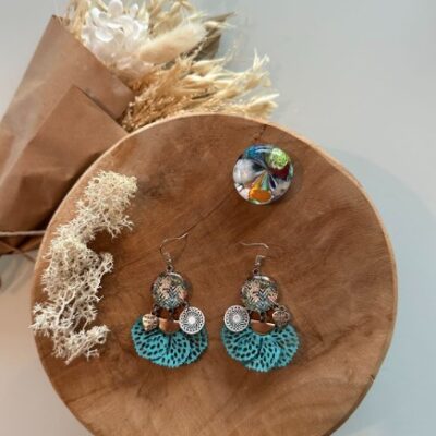Boucles D'oreilles Tropical