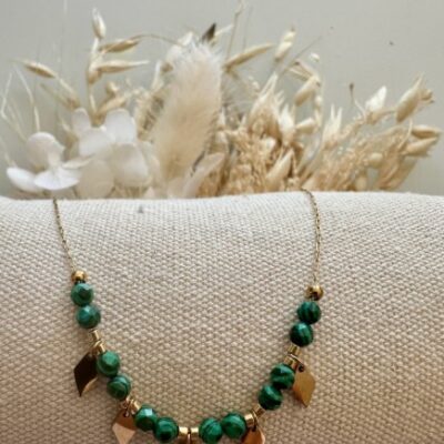Collier Malachite