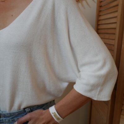 Pull Téa Blanc