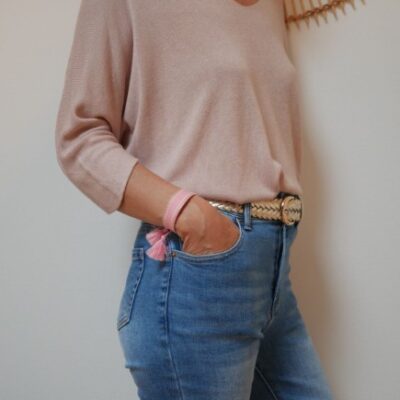 Pull Téa Vieux Rose