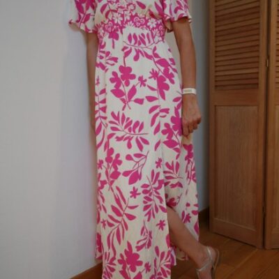 Robe Estelle | Cerise Blue